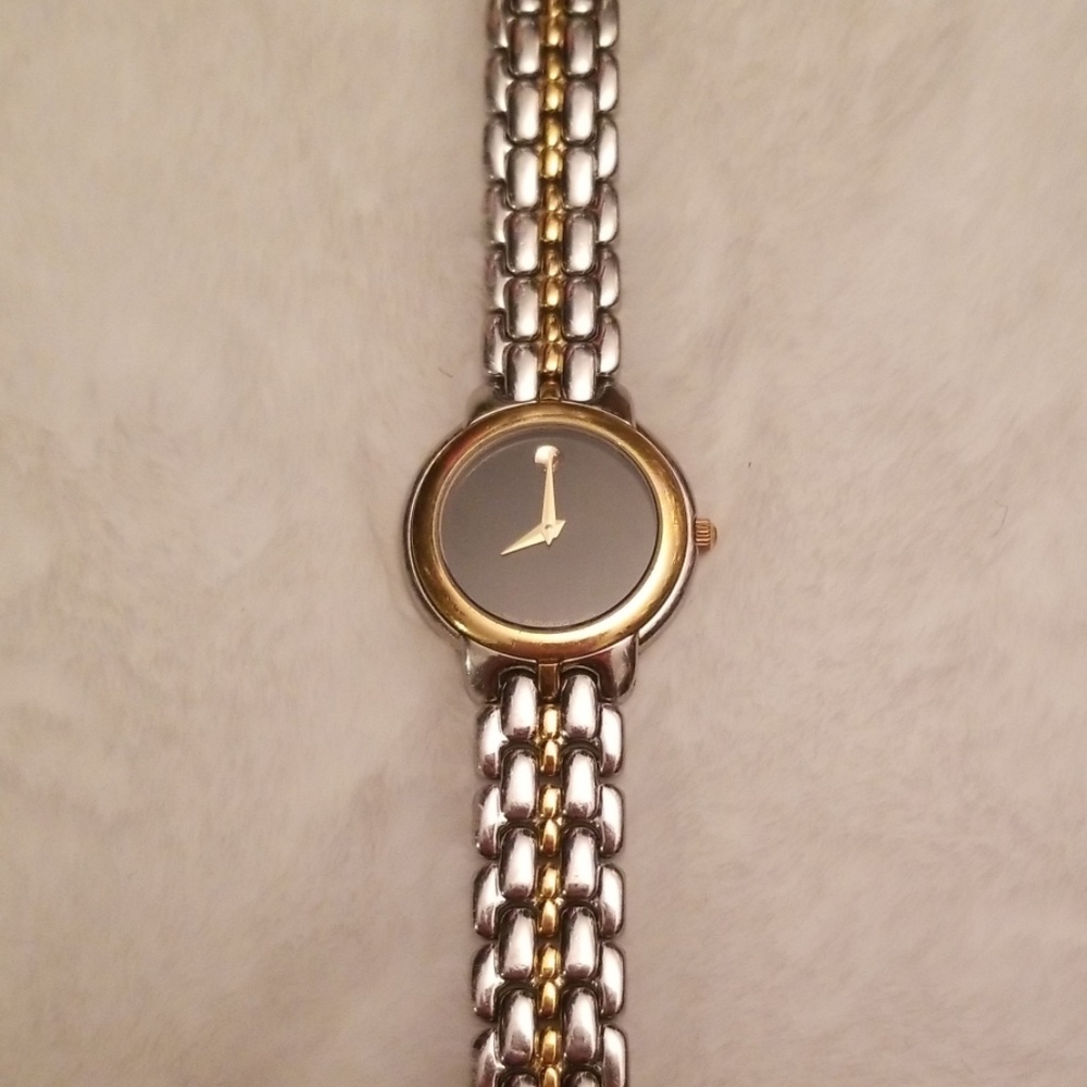 Movado ladies two tone watch